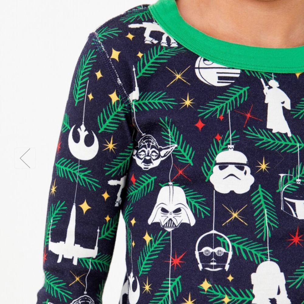 Star Wars Christmas Hanna Andersson Pajama Set US 10